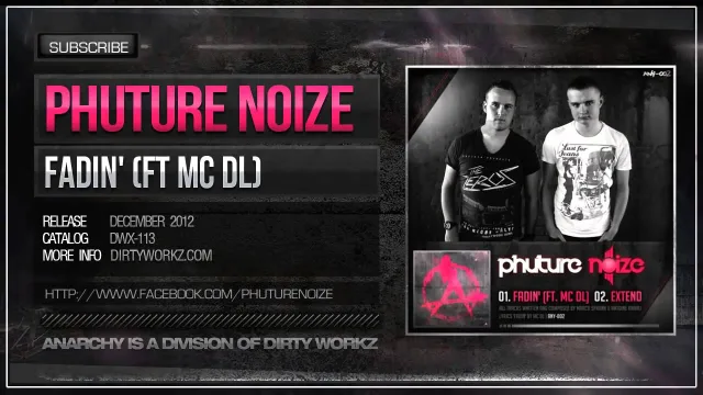 Cover: Phuture Noize - Fadin' / Extend