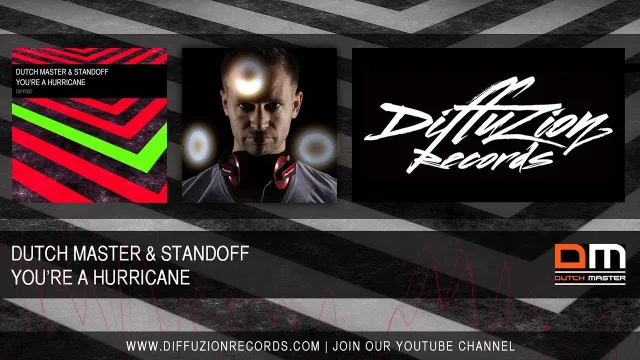 Cover: Dutch Master & Standoff - You're A Hurricane