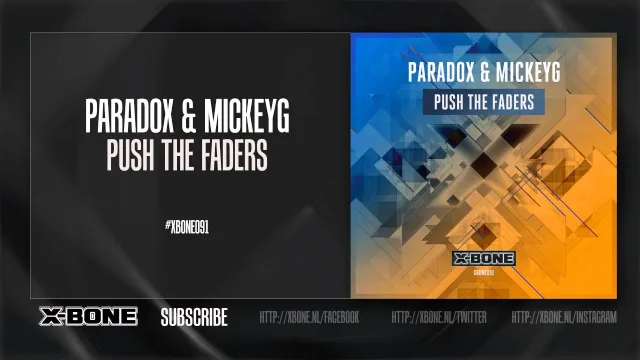 Cover: Paradox & MickeyG - Push the Faders