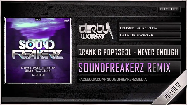 Cover: Sound Freakerz - Optimum / Never Enough (Remix)