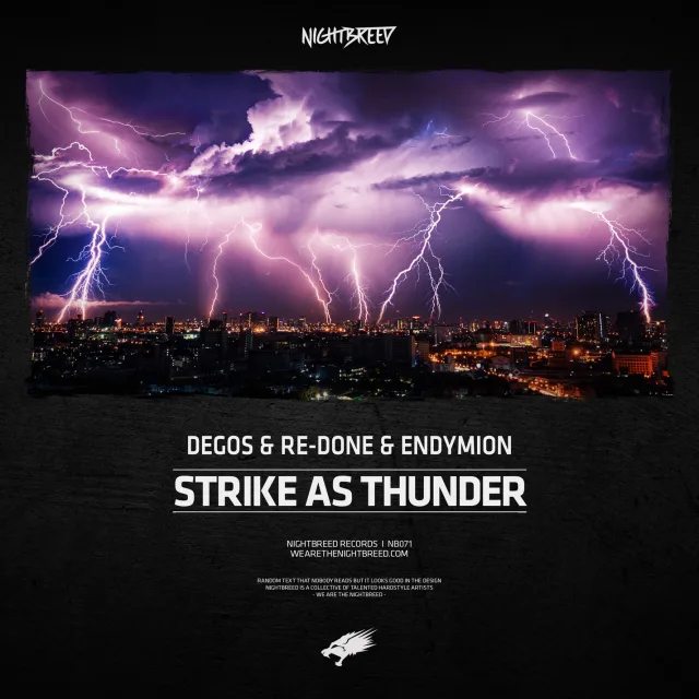 Cover: Degos & Re-Done & Endymion - Strike As Thunder