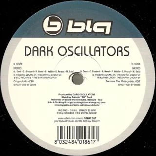Cover: Dark Oscillators - Nero