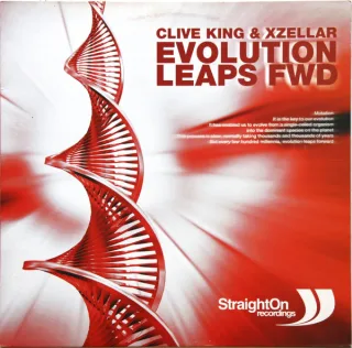 Cover: Clive King & Xzellar - Evolution Leaps FWD