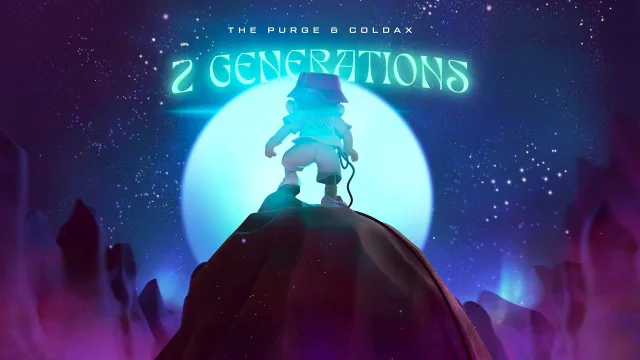 Cover: The Purge & Coldax - 2 GENERATIONS