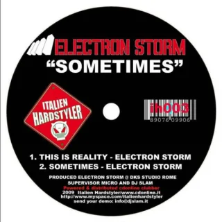 Cover: Electron Storm - This Is Reality / Sometimes