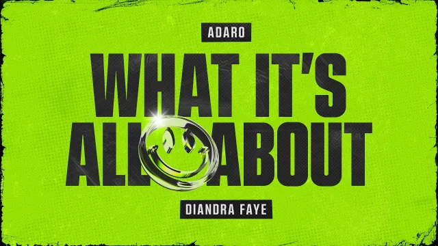 Cover: Adaro & Diandra Faye - What It's All About