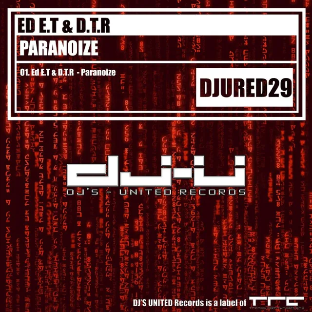 Cover: Ed E.T & D.T.R - Paranoize