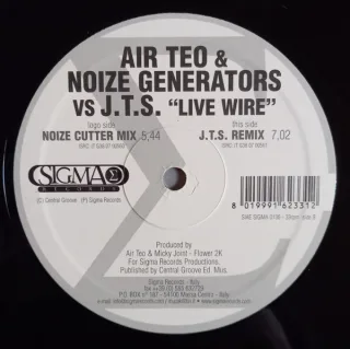 Cover: Air Teo & Noize Generators & Jimmy The Sound - Live Wire