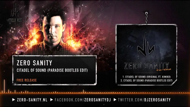 Cover: Zero Sanity - Citadel of Sound (Paradise Bootleg Edit)