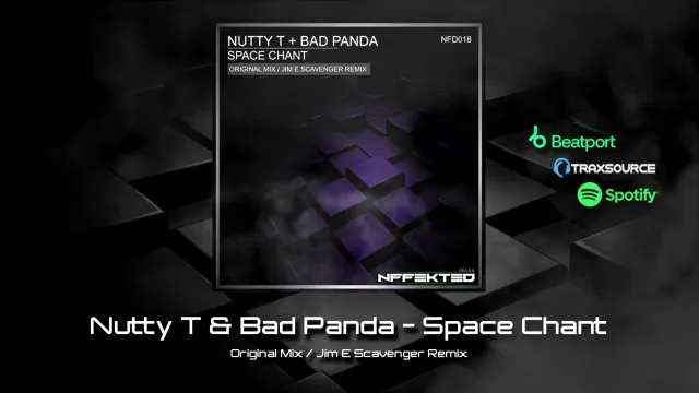 Cover: Nutty T & Bad Panda - Space Chant