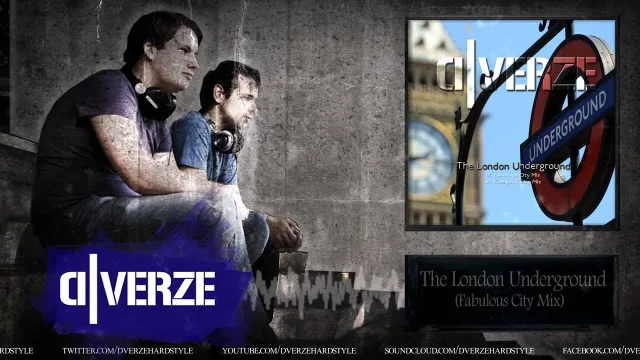 Cover: D-Verze - The London Underground (Fabulous City Mix/Energetic City Mix)