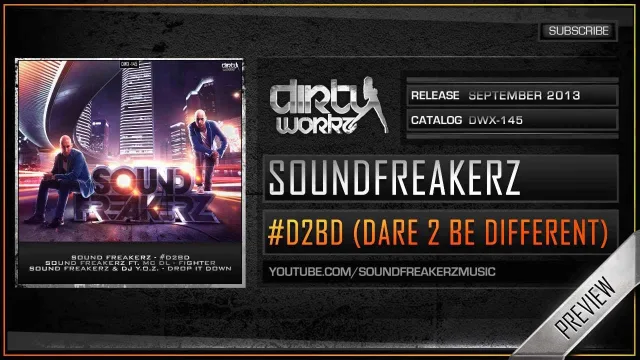 Cover: Sound Freakerz - Dare 2 Be Different EP