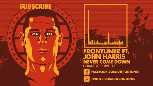 Cover: Frontliner ft John Harris - Never Come Down (Q-Base 2012 Live Edit)