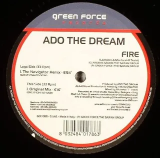 Cover: Ado The Dream - Fire