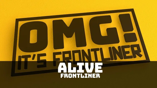 Cover: Frontliner - Alive