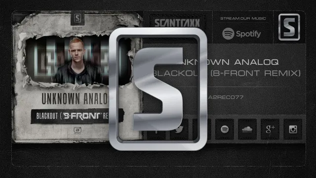 Cover: Unknown Analoq - Blackout (B-Front Remix)