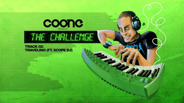 Cover: Coone - The Challenge (Album)