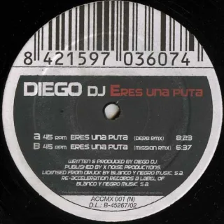 Cover: Diego DJ - Eres Una Puta