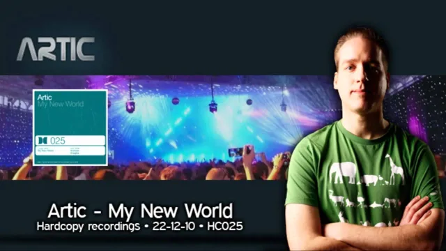 Cover: Artic - My new world / Marbles / Imagine