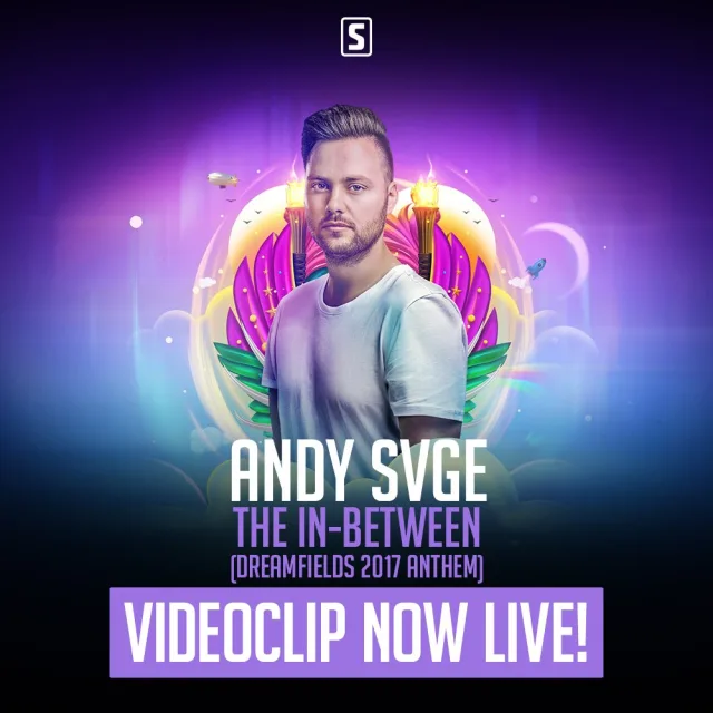 Cover: ANDY SVGE - The In-Between (Dreamfields 2017 Anthem)