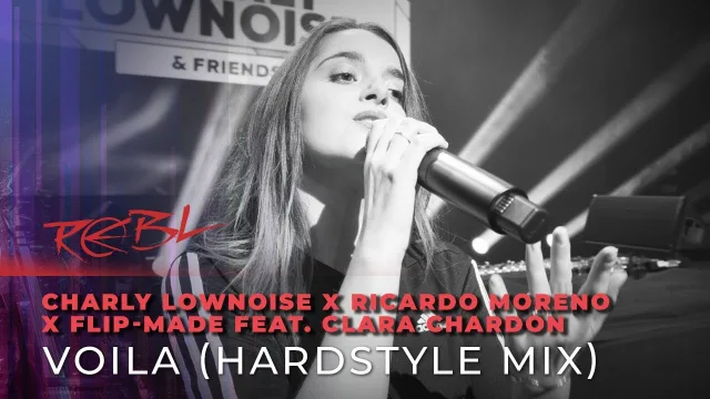 Cover: Charly Lownoise x Ricardo Moreno x Flip-Made feat. Clara Chardon - Voila