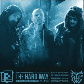 Cover: The Hard Way & Limewax & Thrasher & Bong-Ra - Devil Worshipping Motherfuckers / Pentagram Of Coke