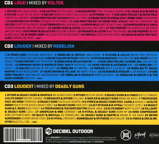 Cover: VA - Decibel Outdoor 2022