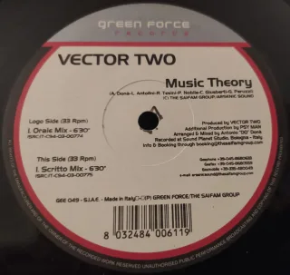 Cover: Vector Two - Music Theory
