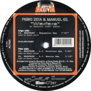 Cover: Piero Zeta & Manuel Es - Warfare