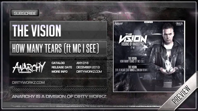 Cover: The Vision - Visions Of Hardstyle EP #1