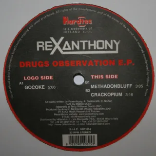Cover: Rexanthony - Drugs Observation E.P.
