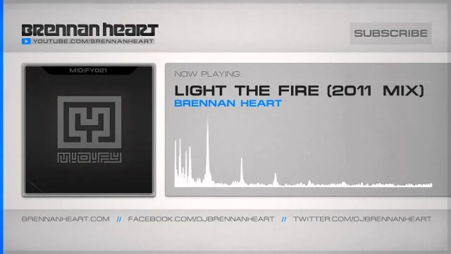 Cover: Brennan Heart - Light The Fire