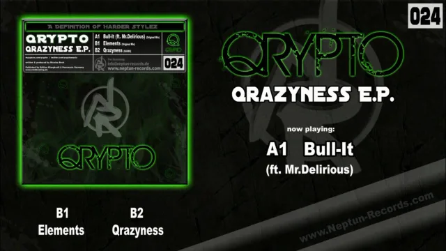 Cover: Qrypto - Qrazyness E.P.