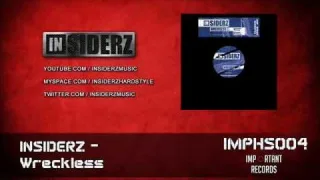 Cover: Insiderz - WRECKLESS E.P.