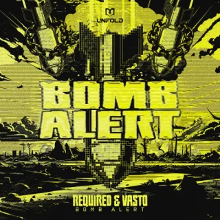 Cover: Required & Vasto - BOMB ALERT