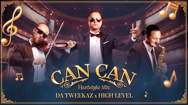 Cover: Da Tweekaz x High Level - Can Can (Hardstyle Mix)