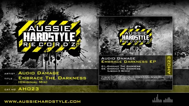 Cover: Audio Damage - Embrace Darkness EP
