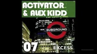 Cover: Activator & Alex Kidd - Excess / Crave