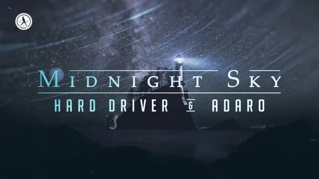 Cover: Adaro & Hard Driver - Midnight Sky
