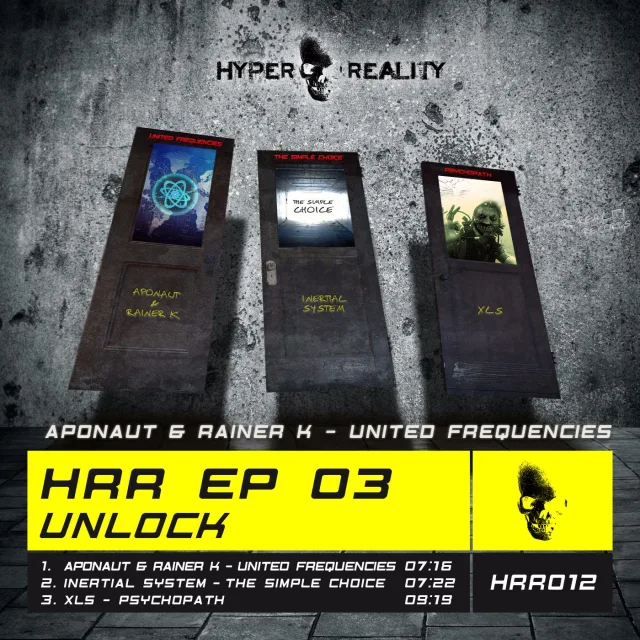 Cover: Hyper Reality Records Various Artists EP 03 Unlock