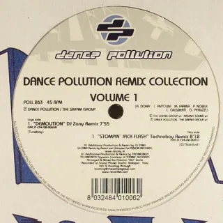 Cover: Tuneboy & Stardust - Dance Pollution Remix Collection Volume 1