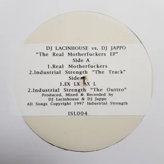 Cover: DJ Lancinhouse & Jappo - The Real Motherfuckers EP