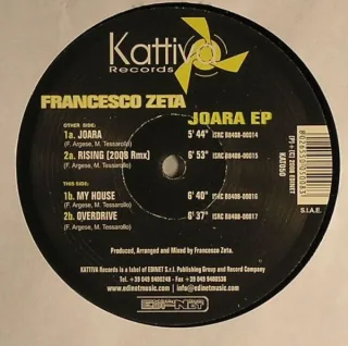Cover: Francesco Zeta - Joara EP