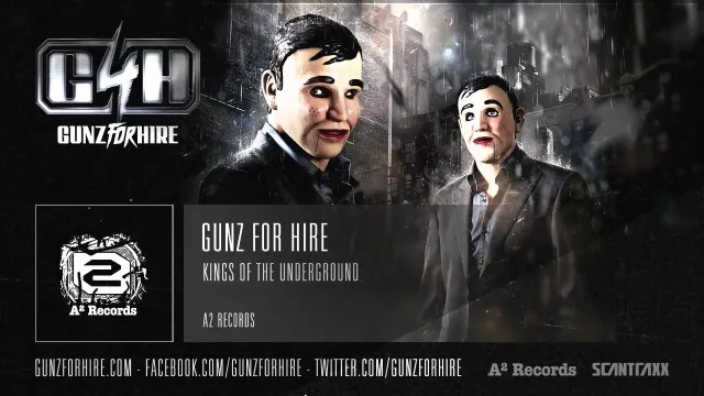 Cover: Gunz for hire - Kings of the underground/The cycle