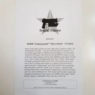 Cover: Derb - This Is Derb! / Underground