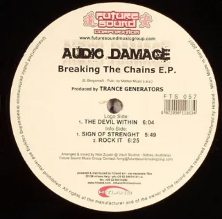 Cover: Audio Damage - Breaking The Chains E.P.