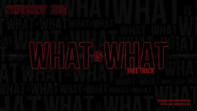 Cover: Francesco Zeta - What is What