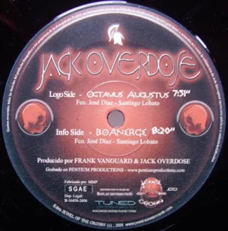 Cover: Jack Overdose - Octavius Augustus