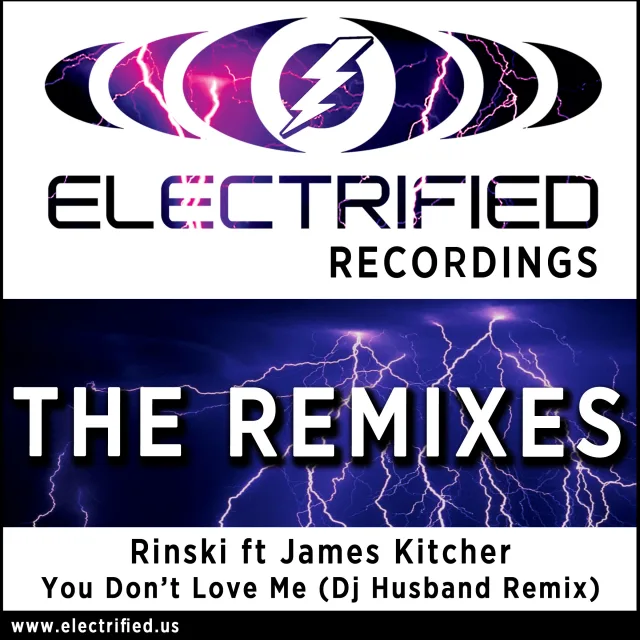 Cover: Rinski ft. James Kitcher - You Don't Love Me - DJ Husband Remix