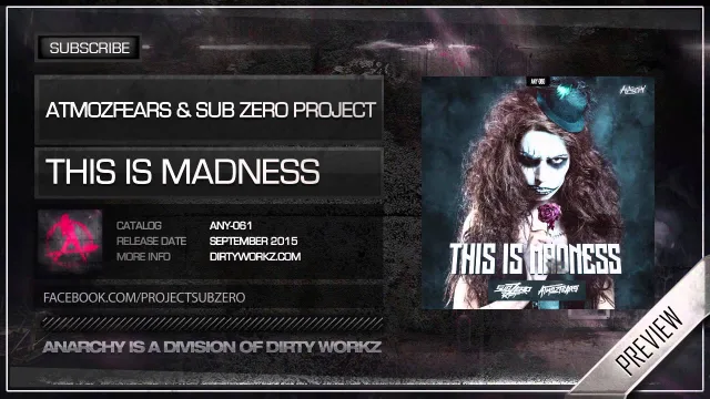 Cover: Atmozfears & Sub Zero Project - This Is Madness